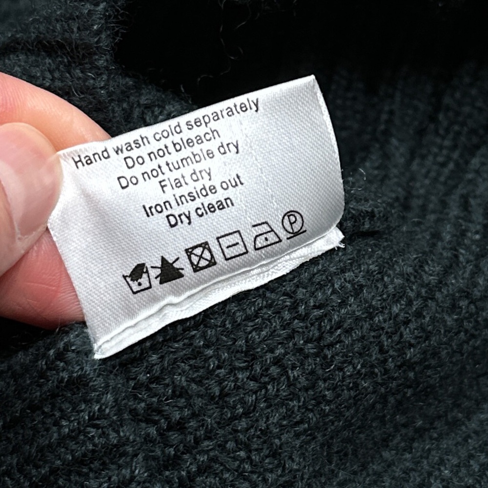 CC Filson Waterfowl Wool Waxed Canvas 1/4 Zip Green Sweater Mens Small - Picture 10 of 11